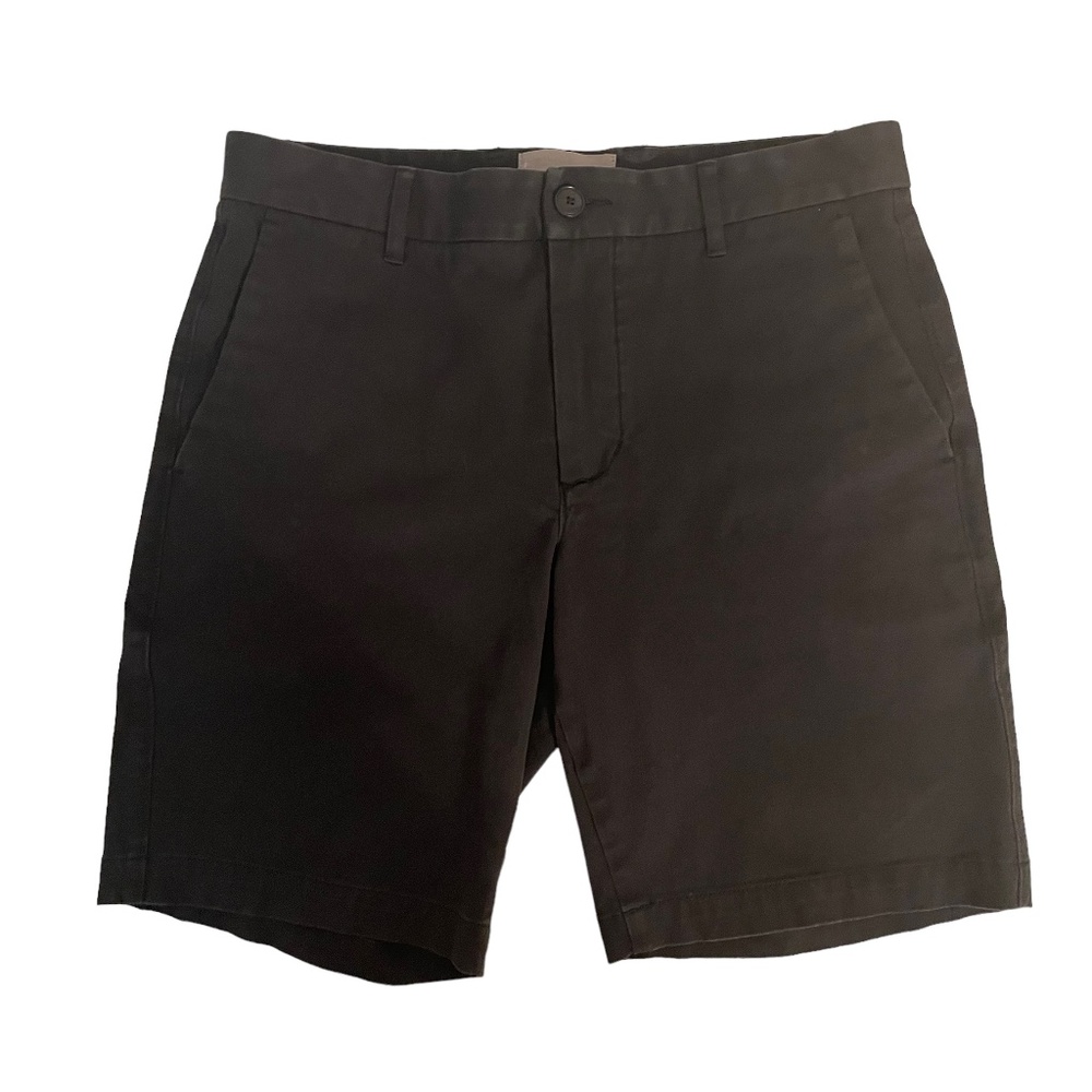 Everlane Slim Fit Performance Chino Shorts in Black‎ Size 31